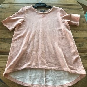 Short sleeve maternity sweater